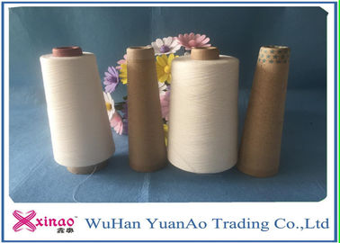 High Tension Polyester White Sewing Thread Pada Cone Z Twist Direction